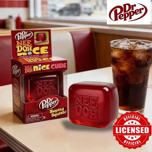 Dr Pepper NeeDoh Fidget Cube