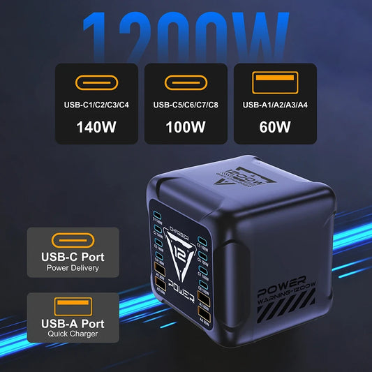 Compact Multi-Device Charging Hub