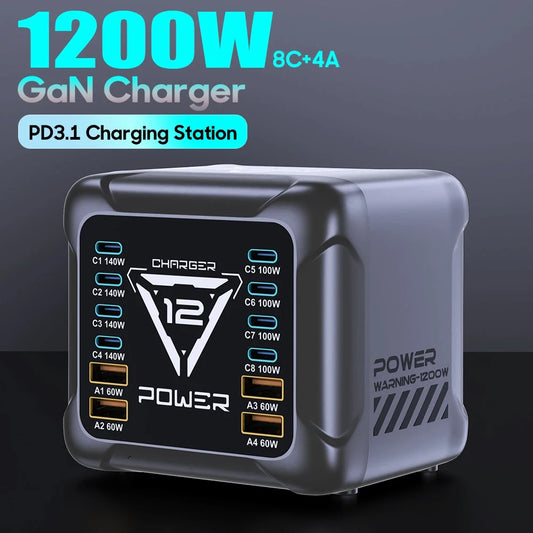 Compact Multi-Device Charging Hub
