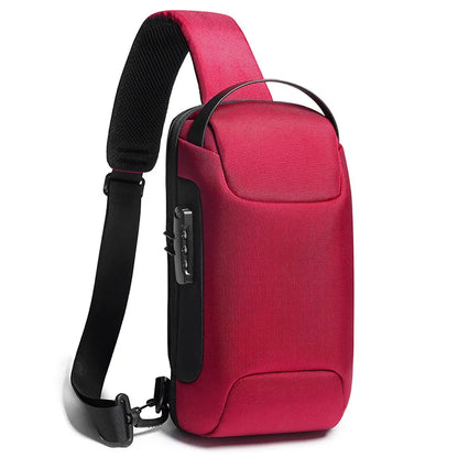 StealthPack X1 — Anti-Theft Crossbody Bag with USB Charging Port