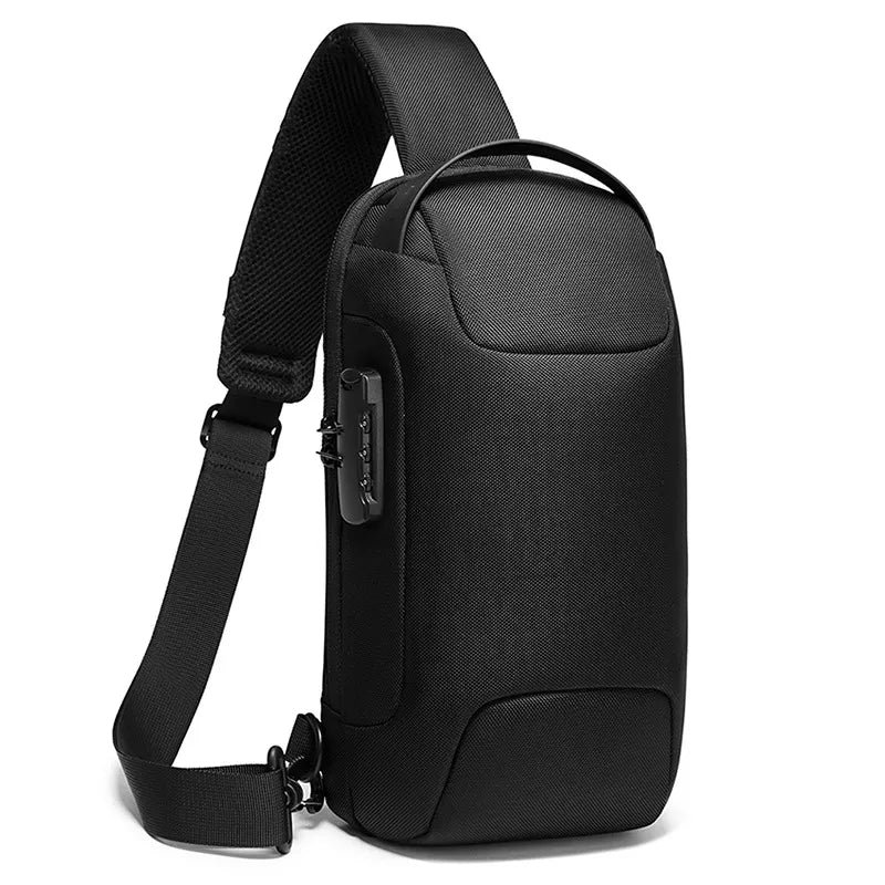 StealthPack X1 — Anti-Theft Crossbody Bag with USB Charging Port