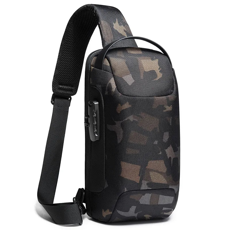 StealthPack X1 — Anti-Theft Crossbody Bag with USB Charging Port