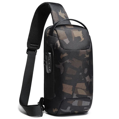 StealthPack X1 — Anti-Theft Crossbody Bag with USB Charging Port