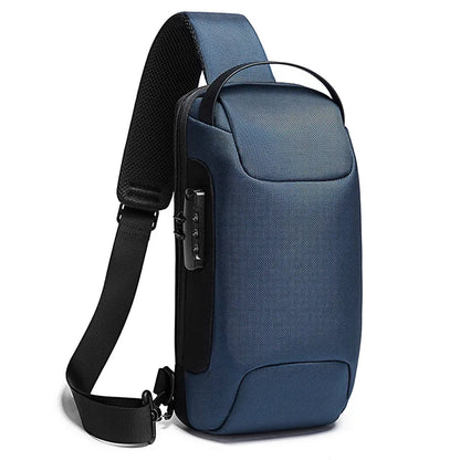 StealthPack X1 — Anti-Theft Crossbody Bag with USB Charging Port